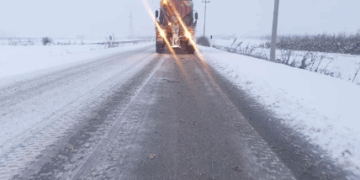 Reshje shiu dhe dëbore në qarkun e Korçës