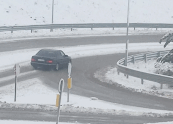 Reshje dëbore në zonat malore të qarkut të Elbasanit