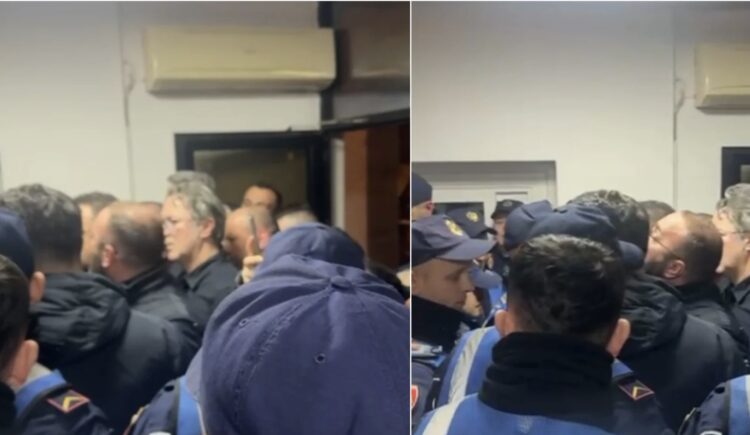 “Kush je ti që s’më lejon mua”, përplasja e  Bardhit me policinë në komisariat