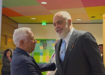 Rama në Bruksel, darkë informale me Antonio Kostën