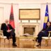 Rama vizitë në Kosovë, takon Presidenten Vjosa Osmani