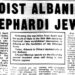 (1973) / Edward Mantus në kërkim të hebrenjve sefardë në Shqipërinë Maoiste