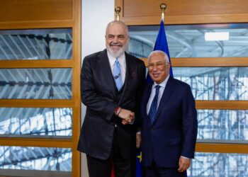 Balluku e pezulluar, Rama të hënën me presidentin e Këshillit Europian