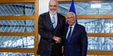 Balluku e pezulluar, Rama të hënën me presidentin e Këshillit Europian