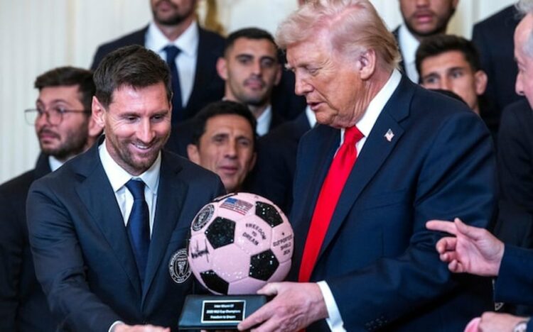 “Messi më i mirë se Pele”, Trump takon yllin e Argjentinës në Shtëpinë e Bardhë