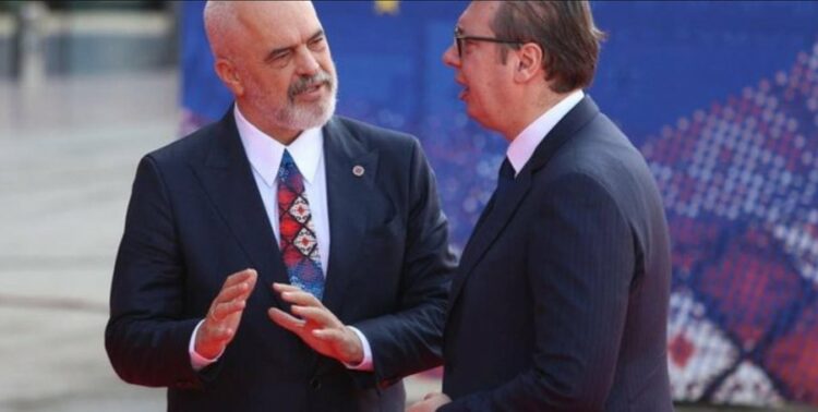 Editorial me Vuçiç për integrimin në BE, PD kërkon seancë dëgjimore me Ramën