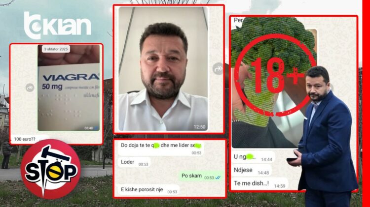 “Merr pranga, viagra, të q… me lodra seksi”, biseda e nxehtë e anëtarit të KLP