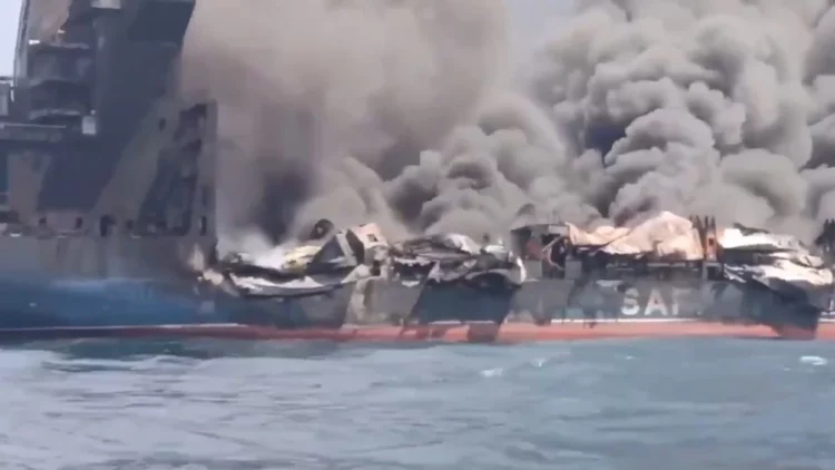 Irani sulmon me raketa anijen tajlandeze që kaloi pa leje Ngushticën e Hormuzit