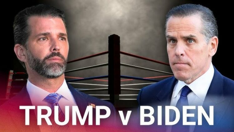 Djali i Biden i gatshëm të ndeshet në kafaz me djemtë e Trump