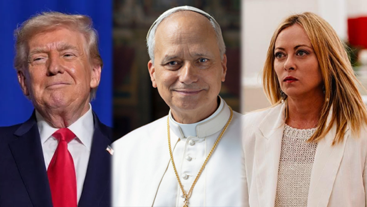 Meloni mbështet Papën Leon në përplasjen me Trump