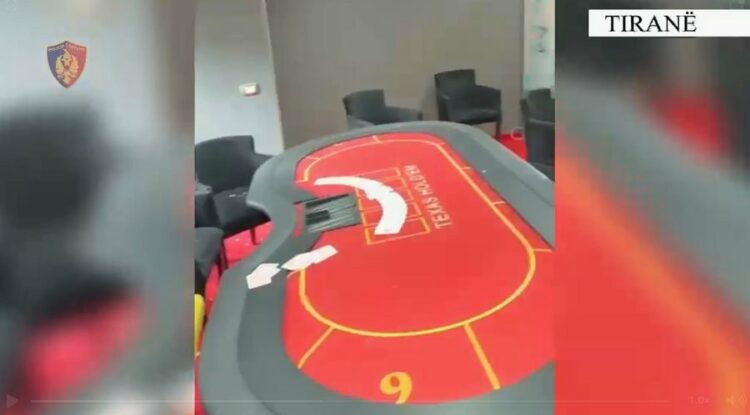 Kazino të paligjshme në Tiranë, 5 në pranga, 2 të tjerë në kërkim