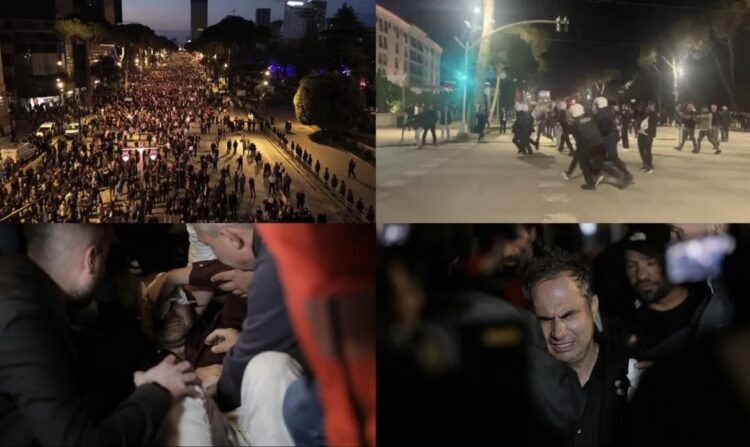 Tre orë protestë, deputetë, protestues dhe policë të lënduar