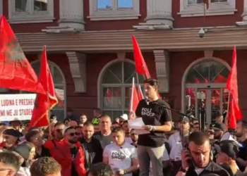 Maqedoni e Veriut/Studentët shqiptarë, kërkojnë dorëheqjen e ministrit të Drejtësisë