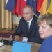 Merkel përflitet se do të ndërmjetësojë negociatat Rusi-Ukrainë