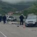Përplasen 3 automjete në aksin Korçë – Pogradec