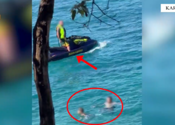 Rrezikoi jetën e pushuesve, Policia Kufitare bllokon mjetin lundrues Jet Ski