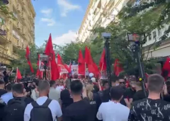 Protesta në Maqedoninë e Veriut, arrestohen tre studentë shqiptarë