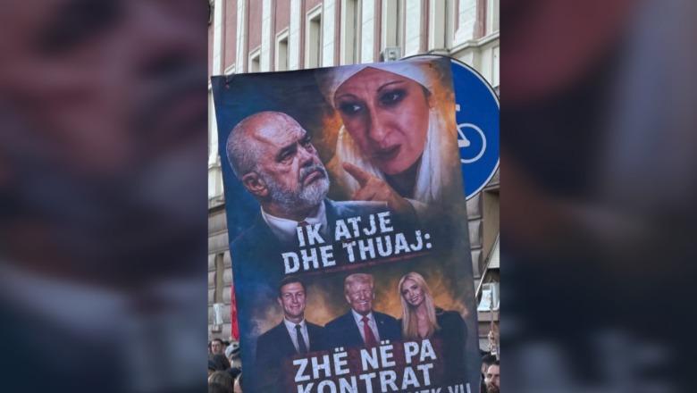 Pankartat në protestë  ironizon Rama  Ato më të  nxehtat  s i postoj dot