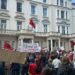 Zvërneci, shqiptarët në Britaninë e Madhe protestë para ambasadës shqiptare