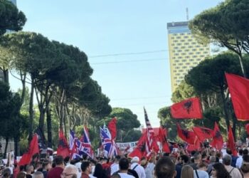 Nis protesta e 14-të, qytetarët mblidhen përpara Kryeministrisë