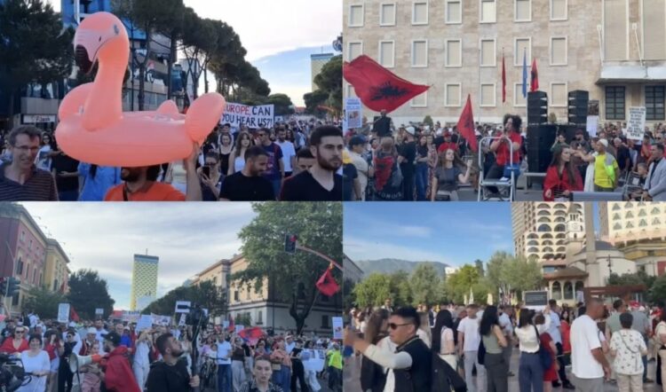 Protesta në Tiranë, qytetarët: Do marshojmë vetëm brenda “Unazës”