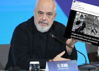 “Grupe greke në protestë”,Rama-organizatorit: Ouu, avash avash se të gjithë do dalin