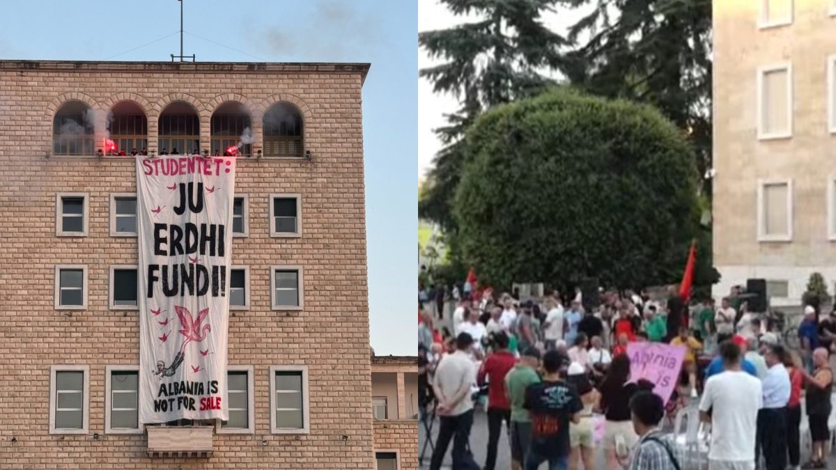 Dita e 30 e protestës  Një grup protestuesish futen te Politekniku  arsyeja