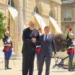 Rama mbërrin në Pallatin Elysee, i ftuar nga Presidenti Macron