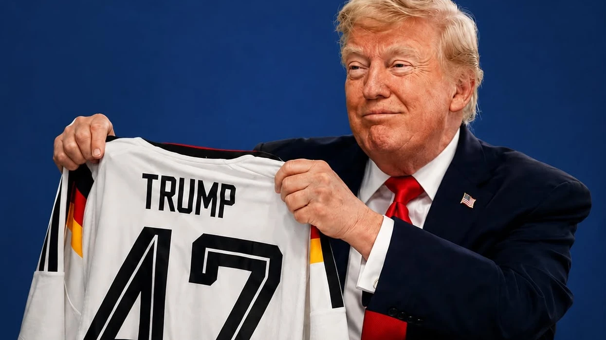 trump-merr-dhurate-nga-kancelari-gjerman-fanelle-me-emrin-e-tij-dhe-numrin-47