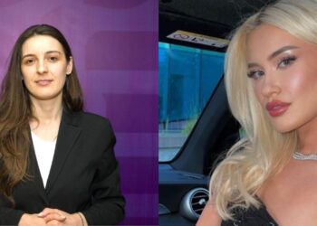 Infleuncerja “sherr” virtual me Zegjine Çaushin: Analfabete funksionale