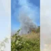Zjarr i përmasave të mëdha në Cërrik, 21 zjarrfikës në terren