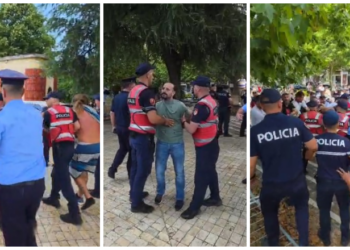 Protesta para Kuvendit/ Disa të shoqëruar, mes tyre Dritan Goxhaj