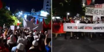 Protesta qytetare vijon me marshimin në rrugët e kryeqytetit