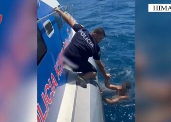 Rrezikuan jetën në det, Policia Kufitare shpëton 9 turistë të huaj
