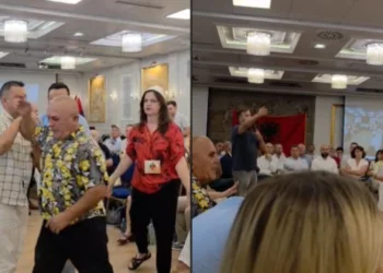 Tensione në Kuvendin Kombëtar të Protestës, të pranishmit përplasen me njëri-tjetrin